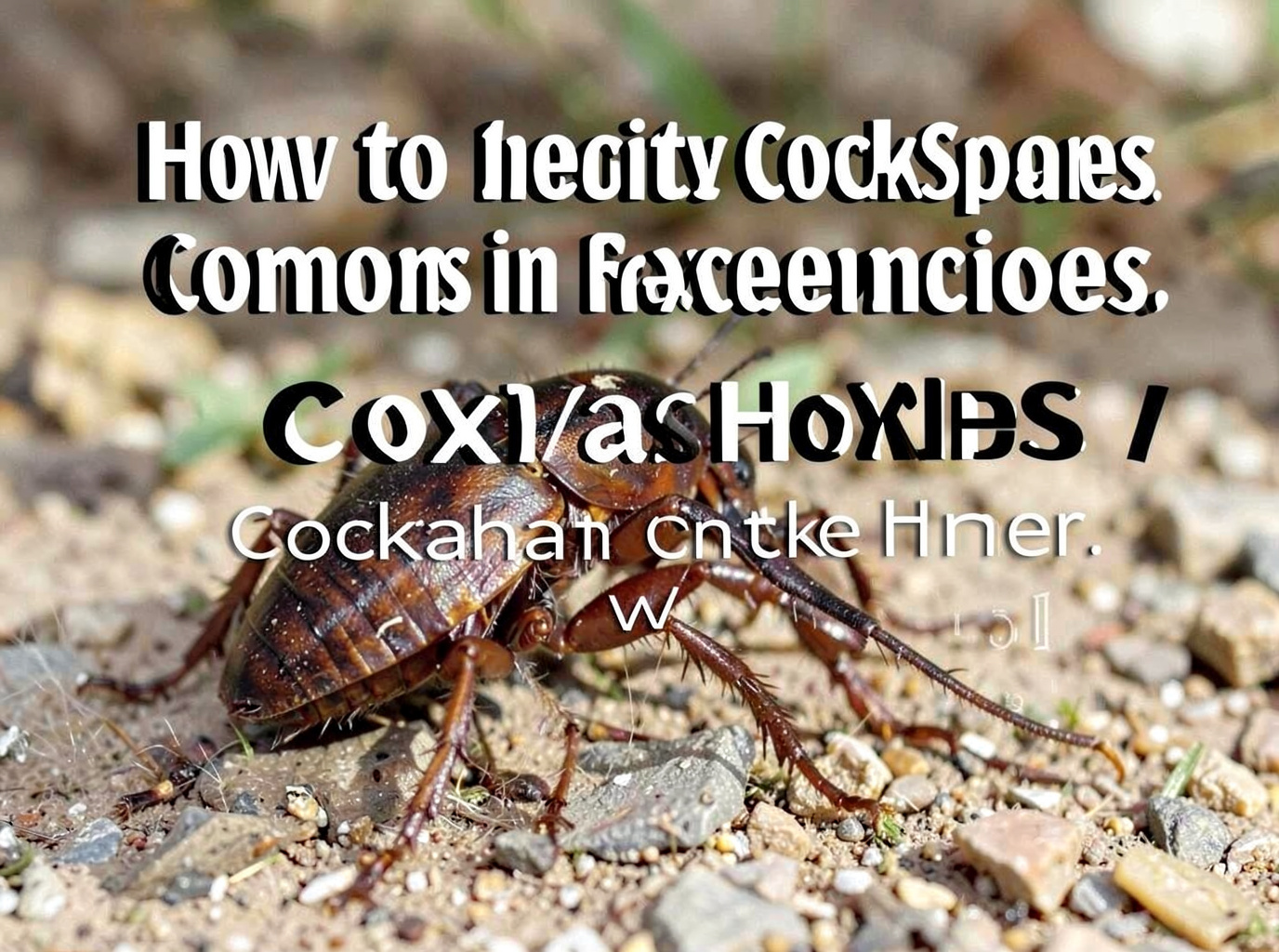 How to Identify Cockroach Species Common in Waxahachie Homes