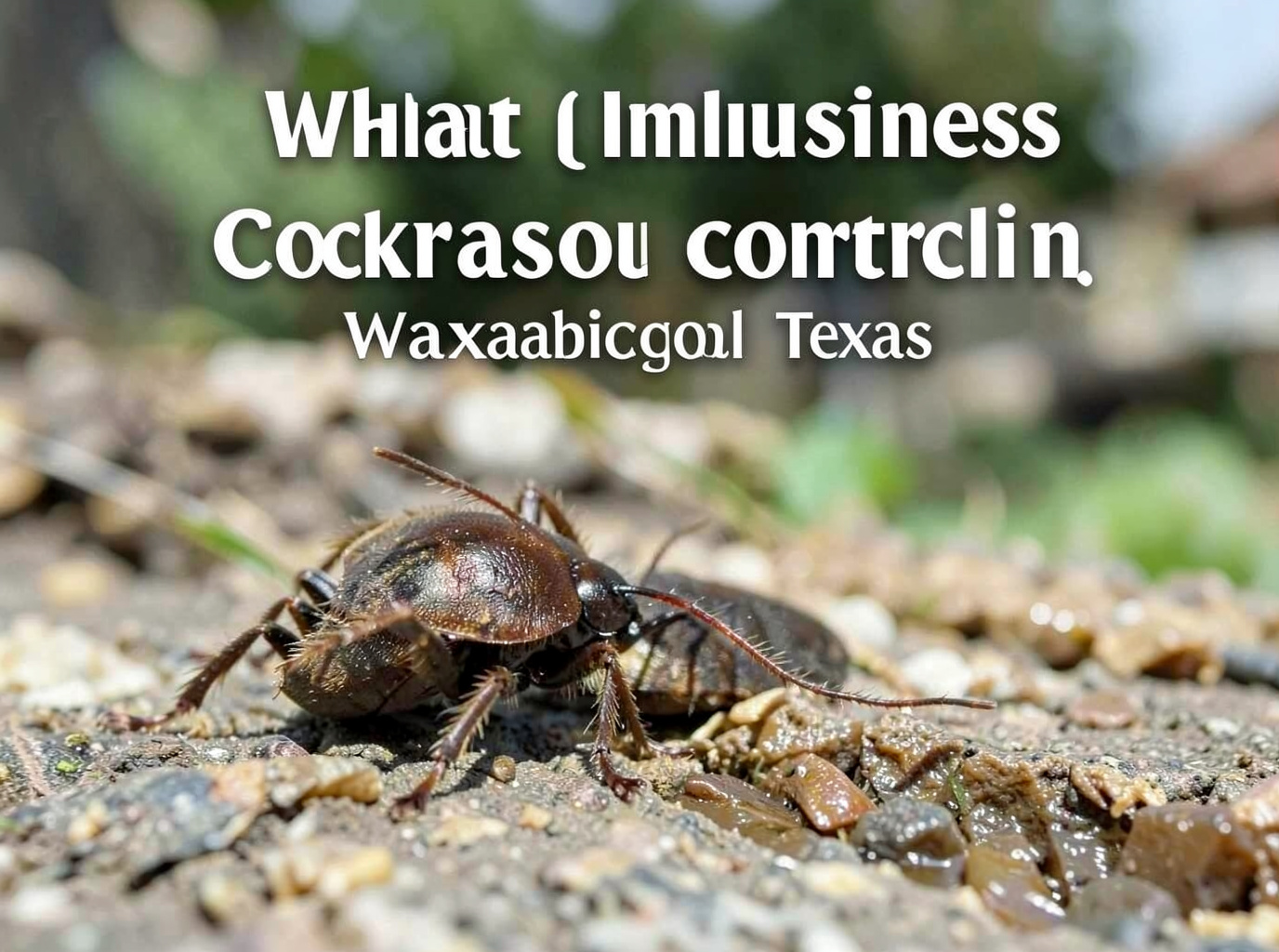 What Influences Cockroach Control Pricing in Waxahachie Texas